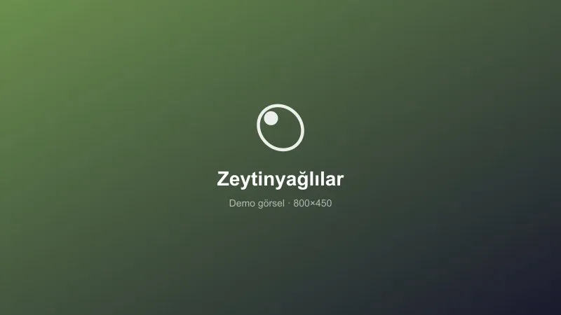 Soğuk Zeytinyağlılar Tabağı